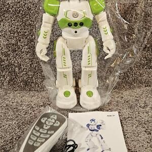 Kings Dragon green smart robot. Remote control. 10" T. NIB. Ages 3+